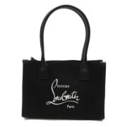 Pre-owned Leather totes Christian Louboutin Pre-owned , Black , Dames