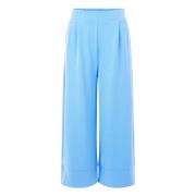 Perzik Culotte Broek Rich & Royal , Blue , Dames