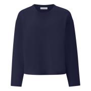 Zachte Crew Neck T-Shirt Rich & Royal , Blue , Dames