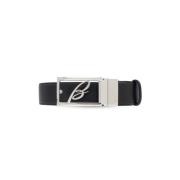 Omkeerbare riem Brioni , Black , Heren