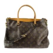 Pre-owned Fabric louis-vuitton-bags Louis Vuitton Vintage , Brown , Da...