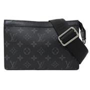 Pre-owned Fabric louis-vuitton-bags Louis Vuitton Vintage , Black , Da...