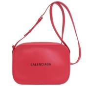 Pre-owned Leather balenciaga-bags Balenciaga Vintage , Red , Dames