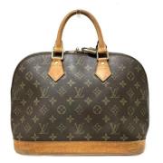 Pre-owned Fabric louis-vuitton-bags Louis Vuitton Vintage , Brown , Da...