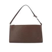 Pre-owned Fabric louis-vuitton-bags Louis Vuitton Vintage , Brown , Da...