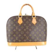 Pre-owned Fabric louis-vuitton-bags Louis Vuitton Vintage , Brown , Da...