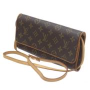 Pre-owned Fabric louis-vuitton-bags Louis Vuitton Vintage , Brown , Da...