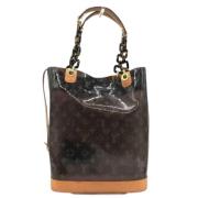 Pre-owned Canvas totes Louis Vuitton Vintage , Brown , Dames