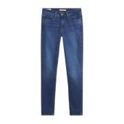 High-Rise Skinny Jeans voor Vrouwen Levi's , Blue , Dames