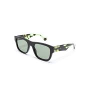 Gg1427S 005 Sunglasses Gucci , Black , Heren