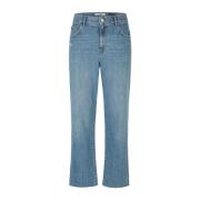 Cropped Straight Fit Jeans Riani , Blue , Dames