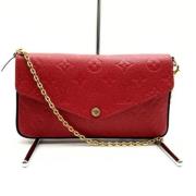 Pre-owned Fabric louis-vuitton-bags Louis Vuitton Vintage , Red , Dame...