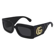 Stijlvolle zonnebril Zwart Gg0811S Gucci , Black , Dames