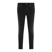 Heren Trendy Broek Dolce & Gabbana , Black , Heren