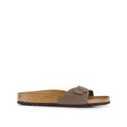 Madrid Birko-Flor Sandalen Birkenstock , Brown , Dames