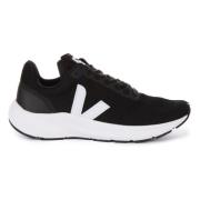 Marlin V-Knit Zwart Wit Sneakers Veja , Black , Heren