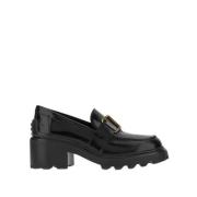 Zwarte platte mocassins Tod's , Black , Dames