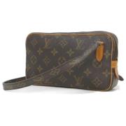 Pre-owned Canvas louis-vuitton-bags Louis Vuitton Vintage , Brown , Da...