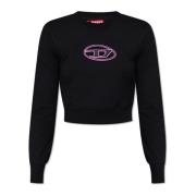 Sweatshirt `F-Slimmy-Od` Diesel , Black , Dames