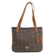 Pre-owned Plastic totes Coach Pre-owned , Brown , Dames