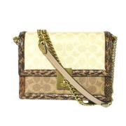 Pre-owned Fabric shoulder-bags Coach Pre-owned , Beige , Dames