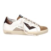 Witte Sneakers Suprime Lijn 4B12 , Multicolor , Dames