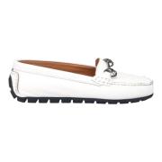 Witte Mocassins Zomerstijl Sangiorgio , White , Dames