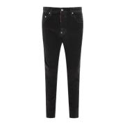 Herenbroek met 5 zakken Dsquared2 , Black , Heren