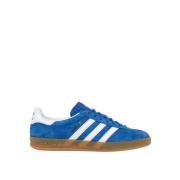 Retro Gazelle Indoor Suede Sneakers Adidas Originals , Blue , Heren