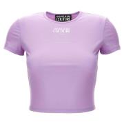 Stijlvolle T-shirts en Polos Versace Jeans Couture , Purple , Dames
