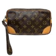 Pre-owned Fabric louis-vuitton-bags Louis Vuitton Vintage , Brown , Da...