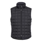 Bodywarmer Van Technische Stof Met Ganzendons Boggi Milano , Blue , He...