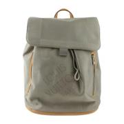 Pre-owned Canvas shoulder-bags Louis Vuitton Vintage , Gray , Dames