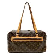 Pre-owned Fabric louis-vuitton-bags Louis Vuitton Vintage , Brown , Da...