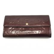 Pre-owned Leather wallets Louis Vuitton Vintage , Brown , Dames