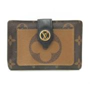 Pre-owned Canvas wallets Louis Vuitton Vintage , Brown , Dames