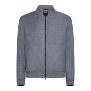 Techmerino Bomberjack Ermenegildo Zegna , Gray , Heren