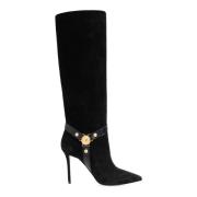 Leren laarzen Balmain , Black , Dames