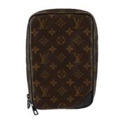 Pre-owned Fabric louis-vuitton-bags Louis Vuitton Vintage , Brown , Da...