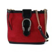 Pre-owned Suede gucci-bags Gucci Vintage , Red , Dames