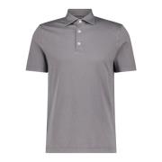 Katoenen poloshirt Made in Italy Fedeli , Gray , Heren