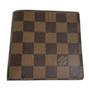 Pre-owned Canvas wallets Louis Vuitton Vintage , Brown , Dames