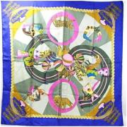 Pre-owned Silk scarves Hermès Vintage , Multicolor , Dames