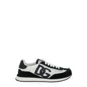 Zwarte Aria Sneakers Dolce & Gabbana , Black , Dames