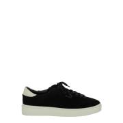 Zwarte Suède Court Sneakers Axel Arigato , Black , Heren