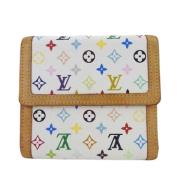 Pre-owned Canvas wallets Louis Vuitton Vintage , Beige , Dames