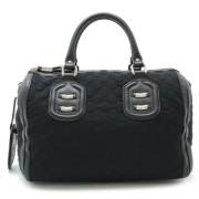 Pre-owned Nylon gucci-bags Gucci Vintage , Black , Dames