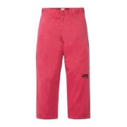 Limited Edition Bedrukte Werkbroek Felroze Comme des Garçons , Pink , ...