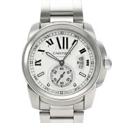 Pre-owned Stainless Steel watches Cartier Vintage , Gray , Heren