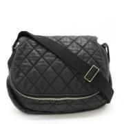 Pre-owned Nylon chanel-bags Chanel Vintage , Black , Dames